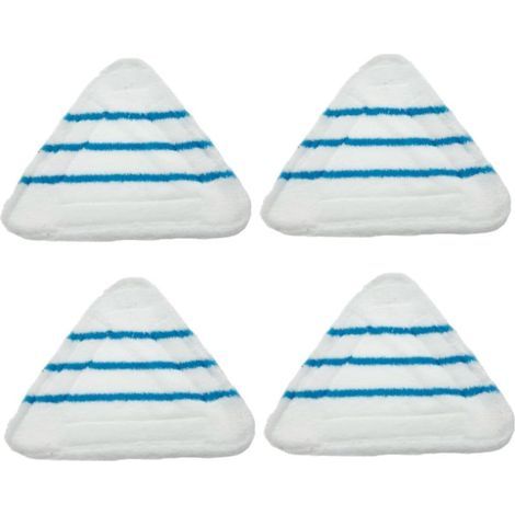 Tampons de vadrouille à Vapeur lavables Chiffons de Nettoyage Sol en Microfibre Remplacement Ensemble 4 tampons Sol pour vadrouille à Vapeur Nettoyage en Profondeur des Carreaux b (1/5)