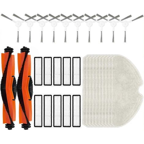 Pour balai balai Dreame F9 Pro avec brosse latérale, filtre HEPA et chiffons de nettoyage Rag Robot (1/4)
