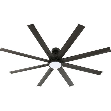 Ventilateur de plafond BoreasØ182cm – 8pales aluminium – LED18W – MoteurDC (1/5)