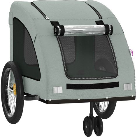 Rimorchio/carrello per animali domestici grigio 020044207
