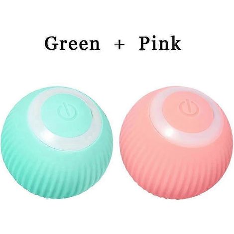 Balle interactive pour chat - Jouet intelligent pour chat et chien - Jouet électronique interactif pour chat - Balle magique automatique à rouler - Accessoires de jeu pour chat (1/5)