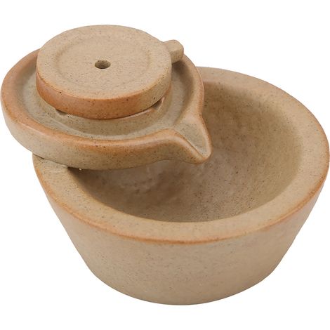 Brûle-encens en céramique créatif, tour à contre-courant pour fumée, porte-encens aromathérapie, fournitures de décoration, gris, modèle n°1 (1/5)