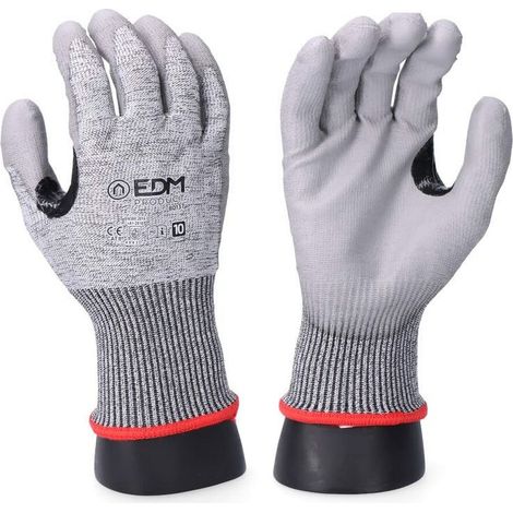 edm Gant de travail anti-coupure taille 8 multicolore (1/5)