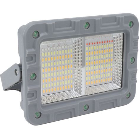 Lampe de chantier LED portable 10000 LM solaire rechargeable projecteur étanche IP66 éclairage d'urgence camping réparation auto (1/5)