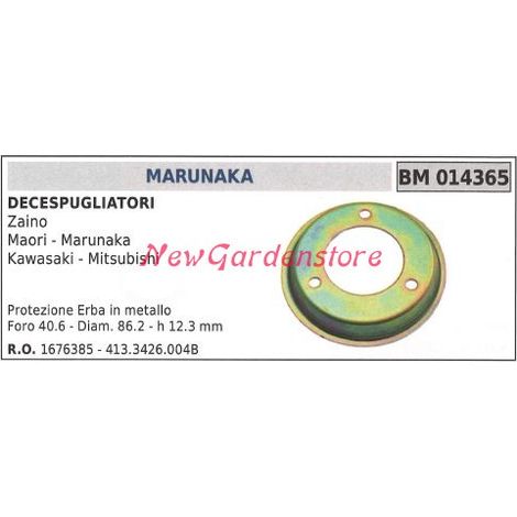 Protezione erba coppia conica MARUNAKA decespugliatore zaino maori 014365