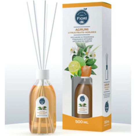 DIFFUSORE OFFICINA DEI FIORI 500ML AGRUMI - 6 Pezzi