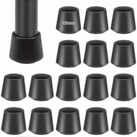 Protections en silicone pour pieds de chaise, adaptées aux pieds de meubles et de table, paquet de 16 pièces. (1/5)