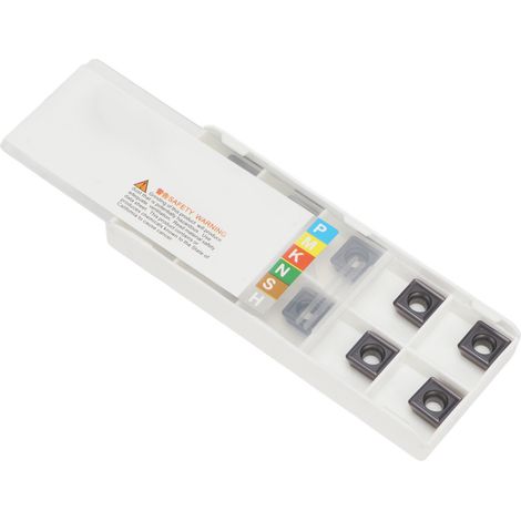 10 Stück Hartmetall-Dreheinsätze, indexierbar, beschichtet, für Holzfräsen, CNC-Drehmaschinen, Werkzeuge SPMG090408‑DG (1/5)