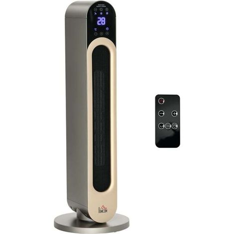 Chauffage électrique d'appoint – 1100/2200 W – 25 × 25 × 73.5 cm