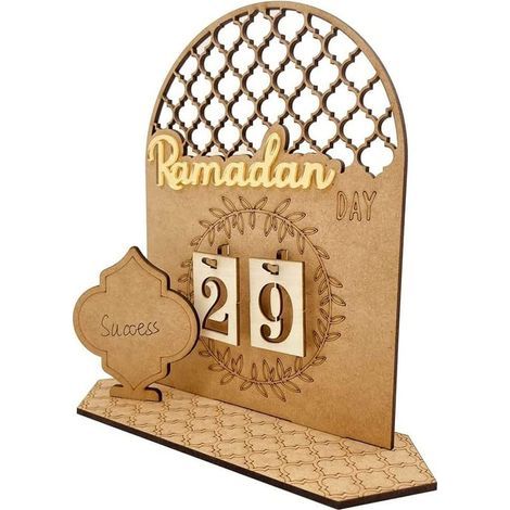 Decorazioni per il calendario dell'Avvento del Ramadan - Calendario del conto alla rovescia (1/5)