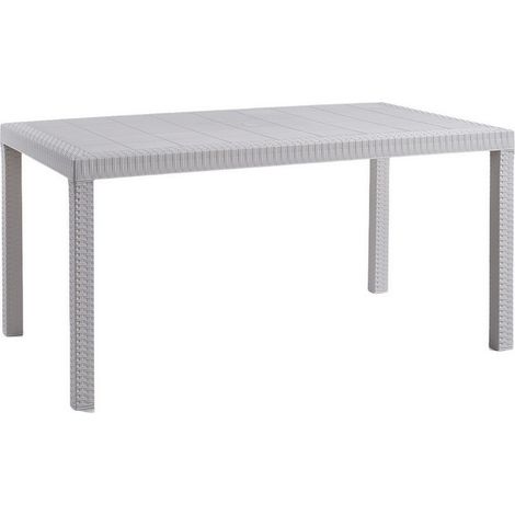 1PZ TAVOLO HOUSTON cm. 150x90x74 h col. Bianco