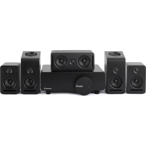 Sistema home cinema wireless 5.1.2 Dolby Atmos Monaco, nero