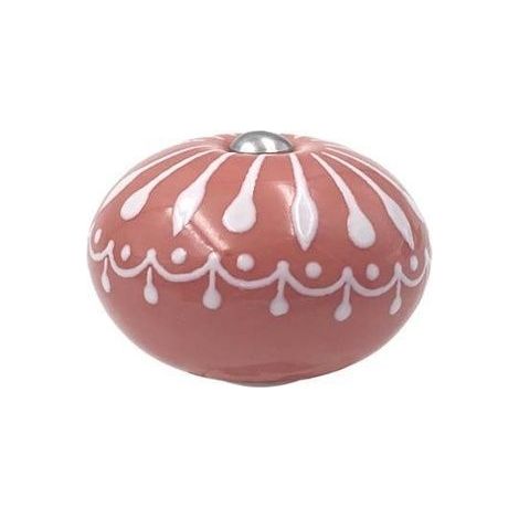 Pomello in Ceramica per Coperchio Incredibile Cocotte Cookut Rotondo Rosso - MJCP07