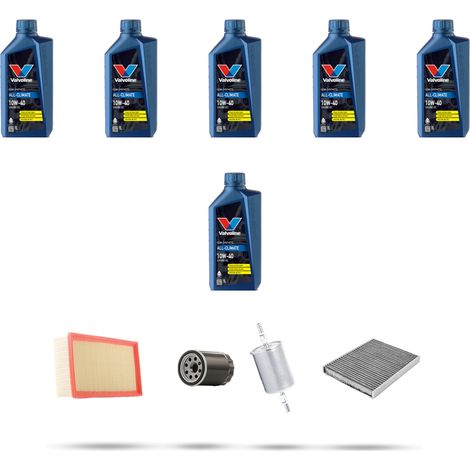 Kit tagliando 4 FILTRI e 6L OLIO compatibile con Citroen C5 3.0 v6 152kw dal 2000 (1/5)