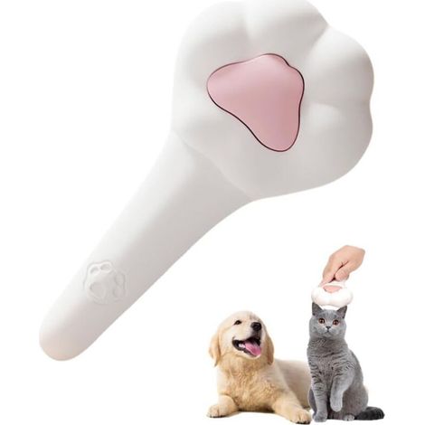 Brosse pour chat et chien avec peigne pour le toilettage des animaux de compagnie, élimine les sous-poils et les poils lâches (1/5)