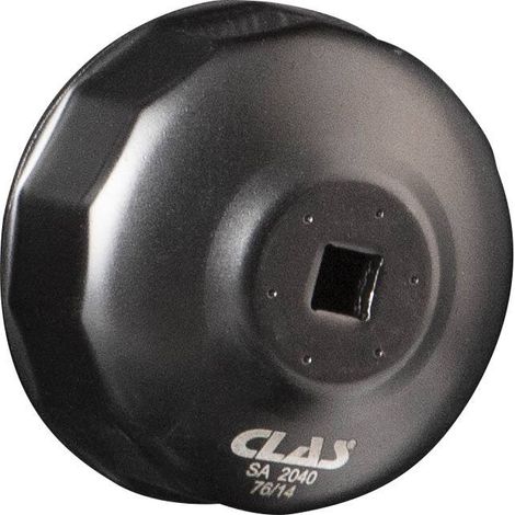 Douille filtres a huile 76x14Douille filtres à huile 76x14 mm 3/8" - SA 2040 - CLAS Equipements