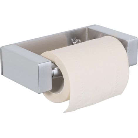 Porte-Papier Toilette Support Mural, Porte Rouleau Papier Toilette en 304 Acier Inoxydable, pour Toilettes et Cuisines/Salle de Bain, Brossé (1/5)