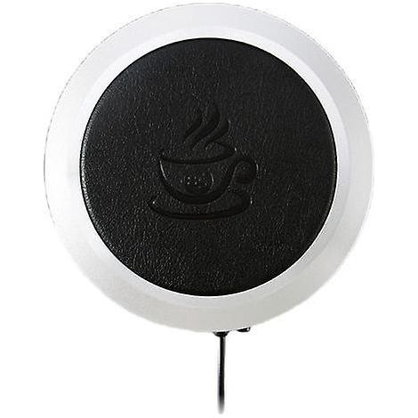 sous-verre Chaud Usb Coussin Chauffant  Isolation Thermique Noir