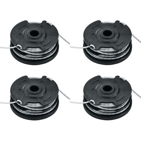 Bosch F016800351 Recharge et bobine de fil intégrée de 6 m de long Ø 1.65 mm d'épaisseur de fil pour coupe-bordures