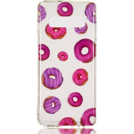 Coque souple pour Samsung Galaxy S10 Plus - Motif donuts - Étui de protection (1/4)
