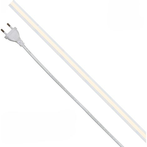 Striscia led 20m COB Milky IP65 monocolore da 14W/MT 220V - 3000K (1/4)