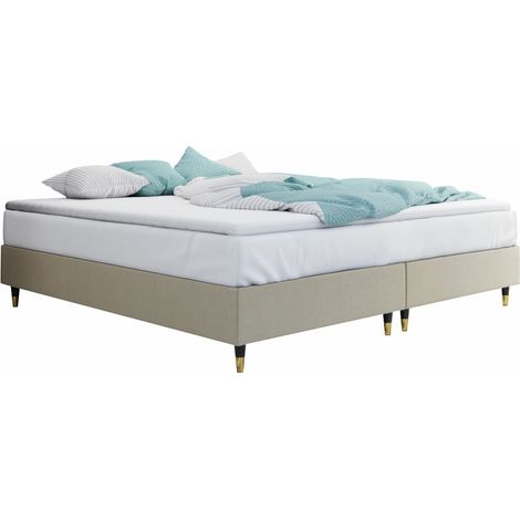 Cama continental Logan 109, Manila 02, Doble, Continental, 180x200, Tapiz, Somieres, 180x200x47cm