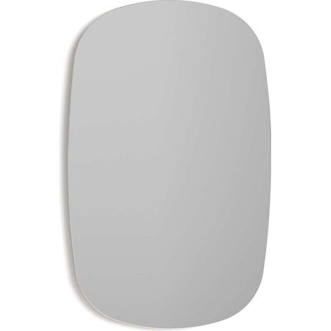 Espejo de pared asimétrico modelo 724, Altura 65cm. Ancho 40cm. Fondo 2cm. (1/3)