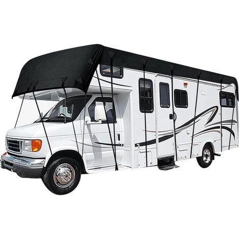 Housse De Toit Véhicules Récréatifs Protecteur Imperméable Au Vent Et À La Pluie,Bâche De Protection Toit De Caravane pour Caravane Camping-Car Jardin Cour Balcon (1/5)
