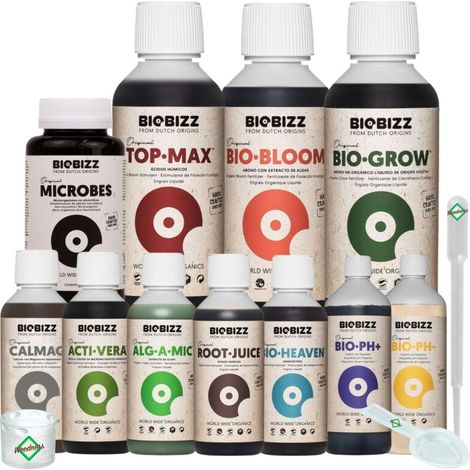 BioBizz 11-Teiliges Dünger Set All-Star XXXL – Bio Grow Dünger (1/5)