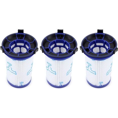 Paquete de 3 filtros de repuesto para aspiradoras inalámbricas Rowenta Air Force 360 / X-Pert Essential 260 RH9037, RH9038, RH9039, RH9051, RH9057, RH9079, RH9081 y RH9086 (alternativa a ZR009001) (1/5)