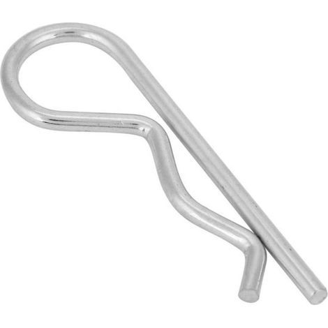 Federklammern Typ B aus Zinklegierung – 10er-Pack – Sicherungsringe für Federklammern – Geeignet für Traktorbolzen – Rasenmäherzubehör – Klammermontage (1/5)