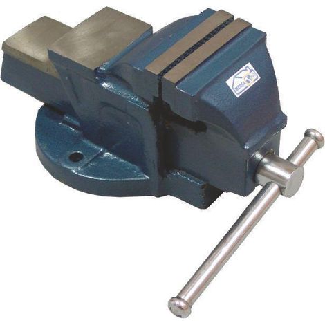FPLUS tornillo banco fijo 100x120 mm , Tornillo Banco Fijo 125 Con Base Acero Fundido.
Boca de apriete de 125 mm.