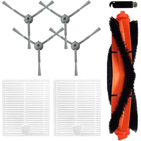Kit de 8 brosses latérales pour aspirateur Honiture V8 Pro Lubluelu L20 (1/5)
