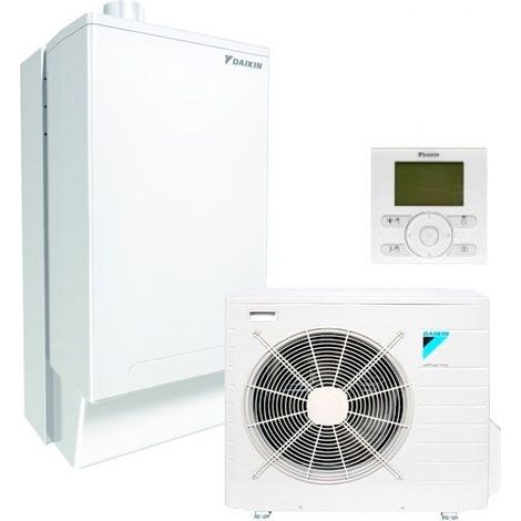 Sistema Ibrido Daikin Altherma per Riscaldamento e Produzione ACS HPU Hybrid 5 kW H/C - SB.HBH05/EVLQ/33A2