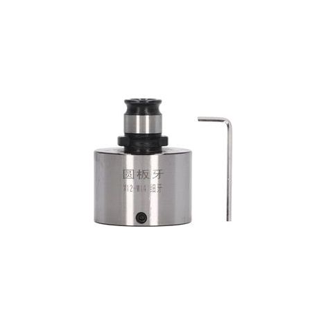 Mandrin de filetage à changement rapide, diamètre extérieur de 19mm, en acier au carbone GT12 M12 M14 pour tour à dents fines (1/5)