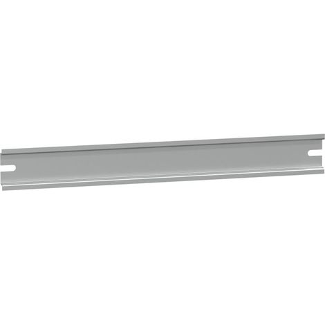 Guida DIN simmetrica 35x7,5mm L300mm acciaio zincato - NSYAMRD30357SB
