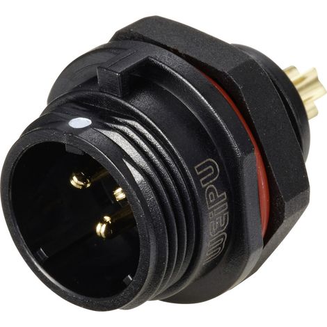 Weipu SP1312 / P 3 Rundstecker Stecker, Einbau Gesamtpolzahl: 3 Serie (Rundsteckverbinder): SP13 1 (1/4)