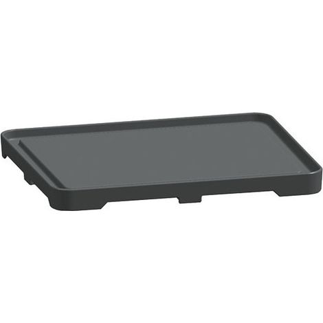 Plaque grillades lisse pour 1 brûleur 320x270x15 mm - VIRTUS