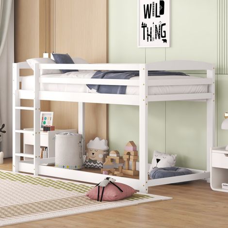 letto struttura 90x200 salvaspazio pino massello OKMYHOME (1/5)