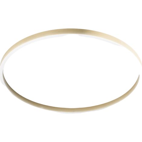 Plafonnier Aela P/G En Nouvel Aluminium Beige 60W+12W Led Intégrée Double Émission 3800Lm Dimmable Coupe De Phase - Gealuce (1/3)