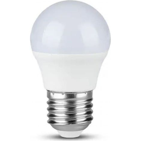 LAMPADINA LED E27 6.5W BULB G45 MINIGLOBO SMD CHIP SAMSUNG - SKU 21866 / 21867 / 21868  Bianco Naturale (1/5)