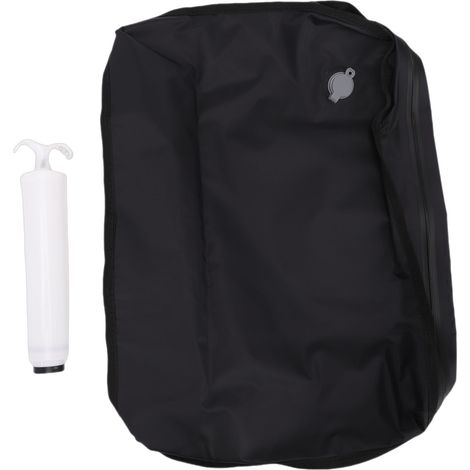 Sac de Compression sous Vide 25L Nylon Étanche avec Pompe, Cube d'Emballage Gain de Place pour Voyage et Camping, Réutilisable (1/5)