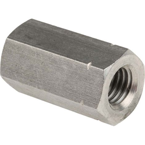 Ecrou de couplage, 36mm, M12, en Acier Inoxydable A2 304 ( Prix pour Sachet de 4 )