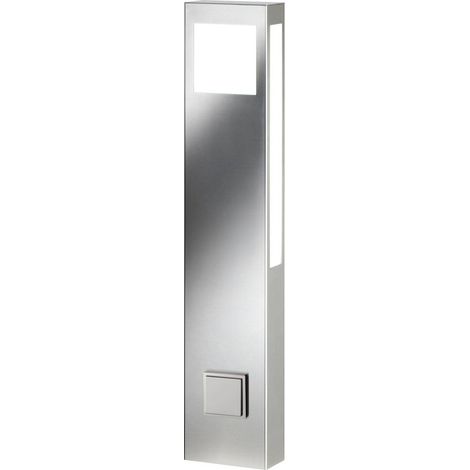 Luminaire extérieur LED CMD Edelstahl acier inoxydable argenté L 16 cm 18 W 3000 K IP44 1800 lm réf. CMD-24/ST (1/5)