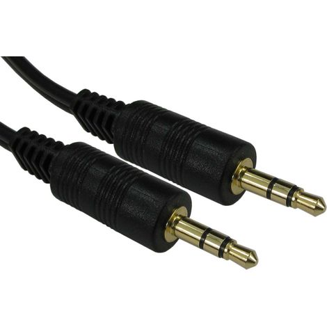 Cordon audio Mâle vers Mâle, Long. 2m ( Prix pour 1 )