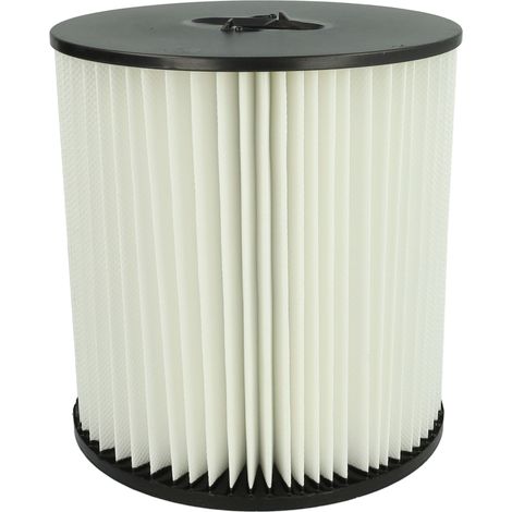 vhbw Filtre plissé compatible avec Dirt Devil Titan TCS 5525, TCS 8575 aspirateur à sec ou humide - Filtre à cartouche (1/4)