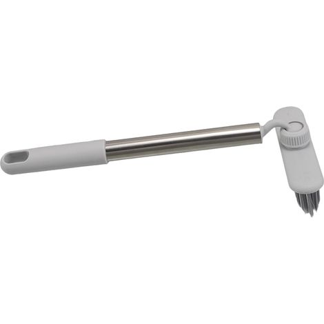 Brosse salle de bain, 360°, métal, flexible, pour cuisine (1/5)