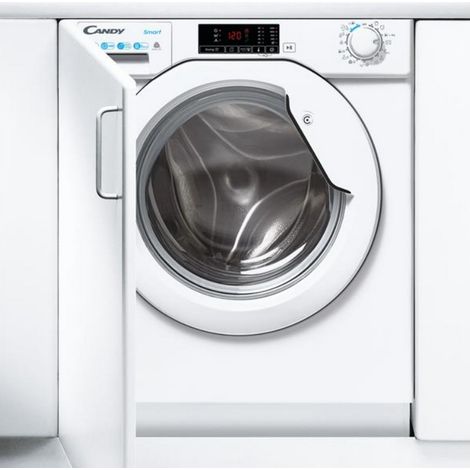 Waschtrockner 8/5 kg 1400 u/min voll integriert - Candy - CBD485D1E/1-S (1/4)