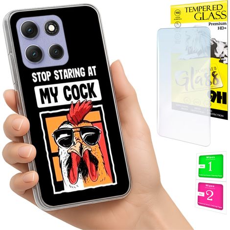 Funda para Motorola Moto G86 Power, carcasa trasera con foto y cristal 9H. (1/5)