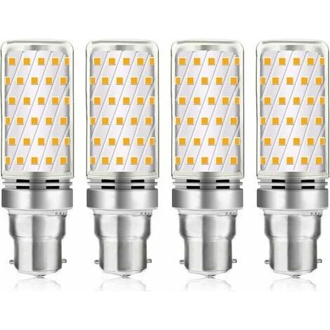 B22 16W LED-Lampe, Kaltweiß 6000K, 1600LM, entspricht 100W-120W Halogen B22, AC 230V, B22 Lampe für Garage/Studio, nicht dimmbar, 4er-Pack [Energieklasse A] (1/5)